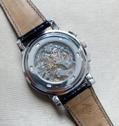 Patek Philippe Chronograph In White Gold - Discontinued - 5070g