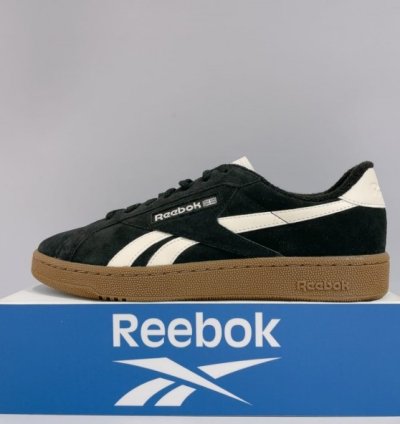 Reebok Club C Black Grounds Trainers Sneakers