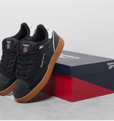 Reebok Club C Black Gum Sneakers