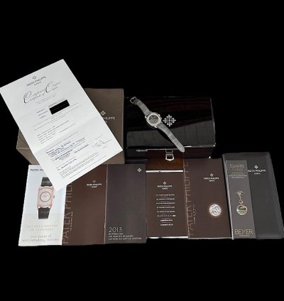 Patek Philippe Chronograph Ladies First Chronograph 18k Papiere Box Ref 7071