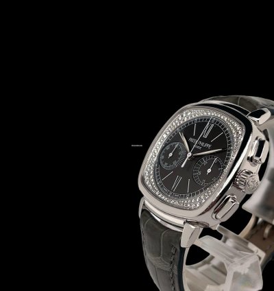 Patek Philippe Chronograph Ladies First Chronograph 18k Papiere Box Ref 7071