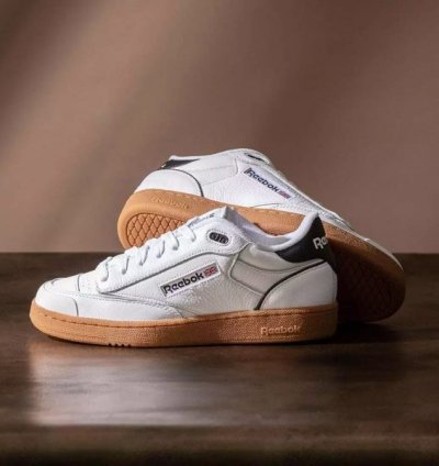 Reebok Club C Bulc White Black Sneakers