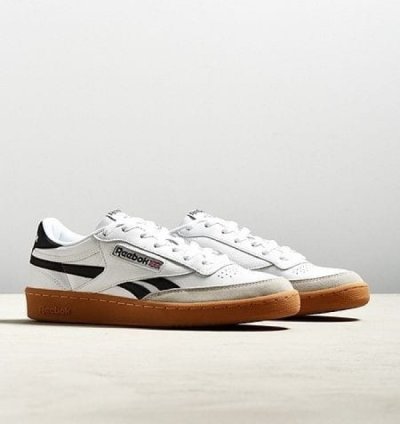 Reebok Club C Grounds Uk Chalk Black Gum Sneakers