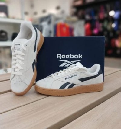Reebok Club C Grounds Uk Chalk Black Gum Sneakers