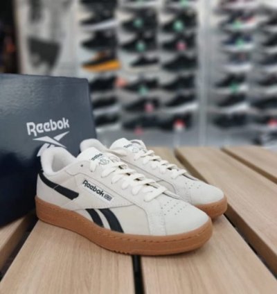 Reebok Club C Grounds Uk Chalk Black Gum Sneakers