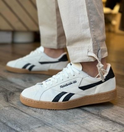 Reebok Club C Grounds Uk Chalk Black Gum Sneakers