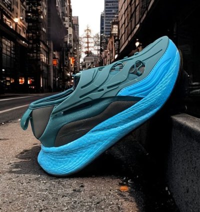 Reebok Floatride X Argus Black Blue Sneakers