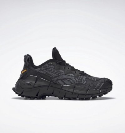 Reebok Zig Kinetica Edge 25 Black Sneakers