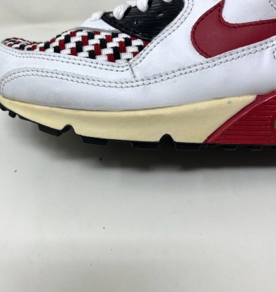 Vintage Nike Air Max 90 Leather Sneakers Size 10 Chi-town Og Infrared Mens