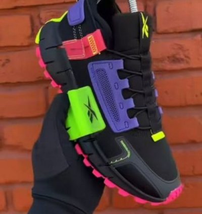 Reebok Zig Kinetica Edge Black Multi Running Shoes