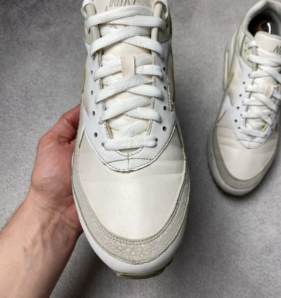 Vintage Nike Air Max 90 Leather Sneakers Y2k 309210-138