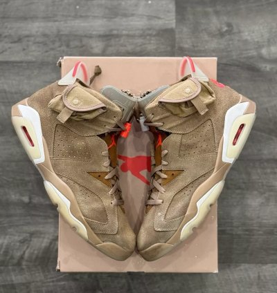 Air Jordan 6 Retro Travis Scott British Khaki