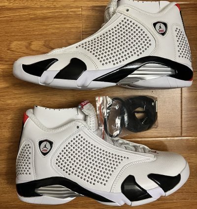 Jordan 14 Retro Supreme White Size 9 5