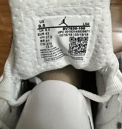Jordan 14 Retro Supreme White Size 9 5
