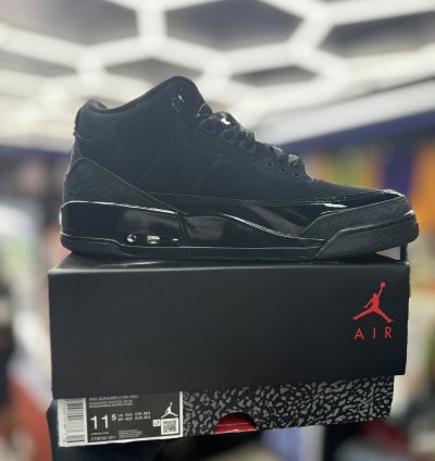 Jordan 3 Black Cat 2025