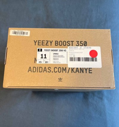 Adidas Yeezy Boost 350 V2 Bred Size 11 Cp9652