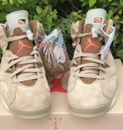 Air Jordan 6 Retro Travis Scott British Khaki