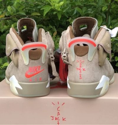 Air Jordan 6 Retro Travis Scott British Khaki