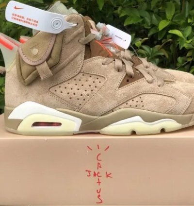 Air Jordan 6 Retro Travis Scott British Khaki