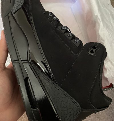 Jordan 3 Black Cats Size 10