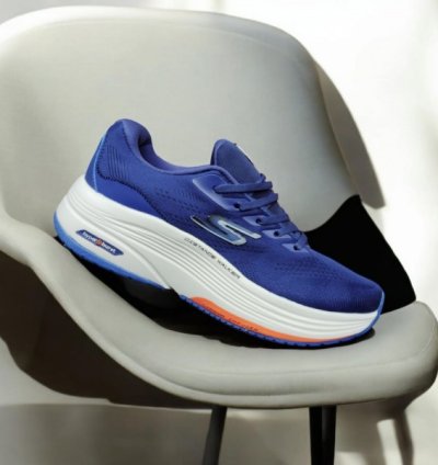 Skecher S Go Walk Distance Walker Blue Sneakers