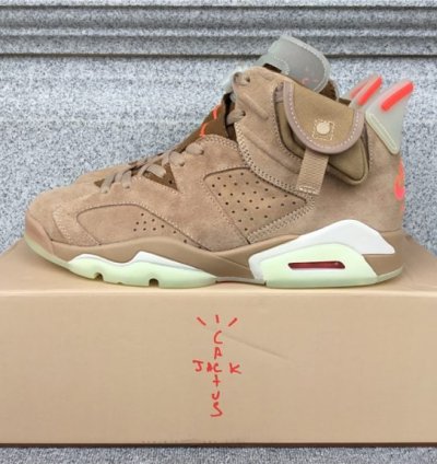 Air Jordan 6 Retro Travis Scott British Khaki