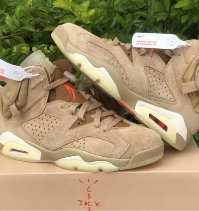 Air Jordan 6 Retro Travis Scott British Khaki