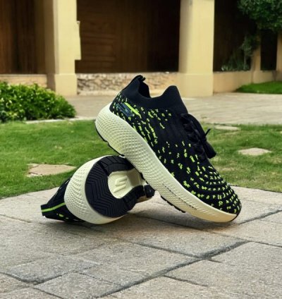 Skecher S Max Road Hyper Burst Green Sneakers