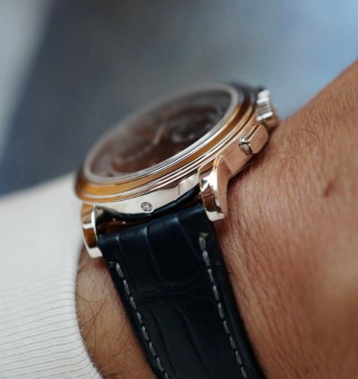 Patek Philippe Chronograph Platinum Chronograph Watch Ref 5070p