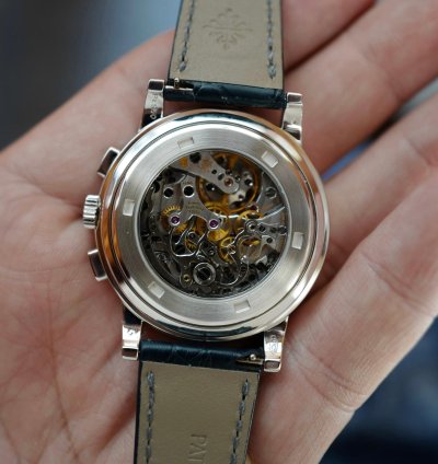 Patek Philippe Chronograph Platinum Chronograph Watch Ref 5070p