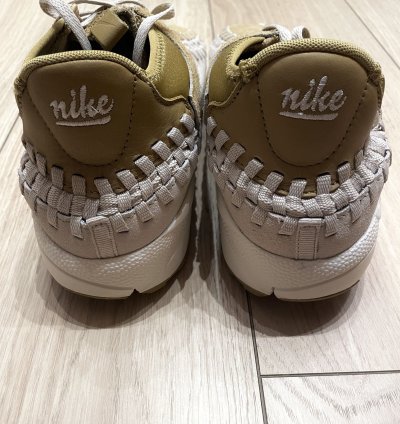 Air Footscape Woven Chukka Gold Light Orewood Suede Leather