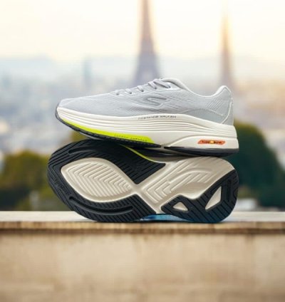 Skecher S Max Road Hyper Burst Grey Sneakers