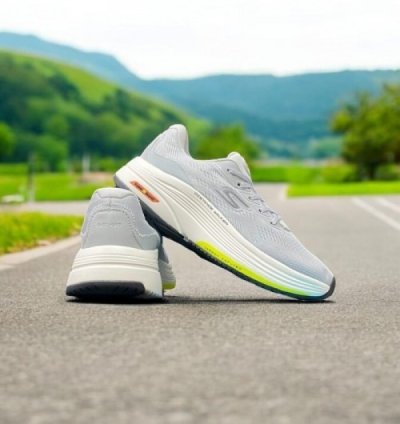 Skecher S Max Road Hyper Burst Grey Sneakers