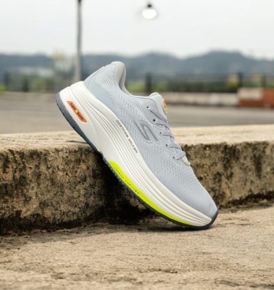 Skecher S Max Road Hyper Burst Grey Sneakers