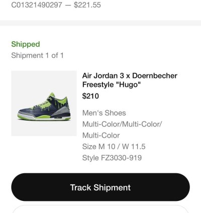 Jordan 3 Doernbecher Freestyle Hugo