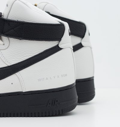 Air Force 1 High 1017 Alyx 9sm Black White 2020 Cq4018-101