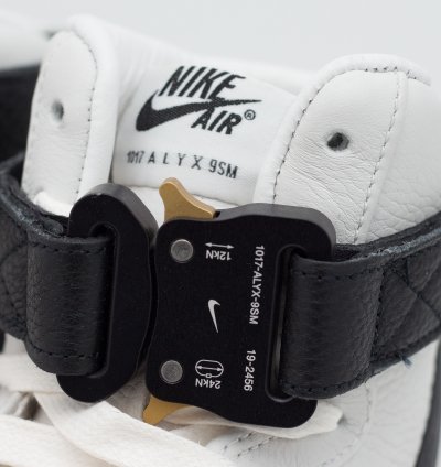 Air Force 1 High 1017 Alyx 9sm Black White 2020 Cq4018-101