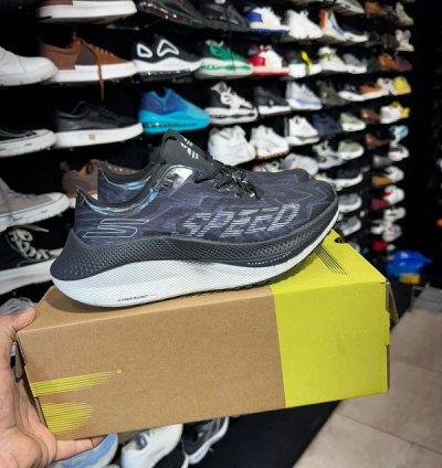 Skechers Go Run Speed Beast Black Sneakers