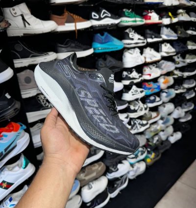 Skechers Go Run Speed Beast Black Sneakers