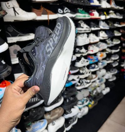 Skechers Go Run Speed Beast Black Sneakers