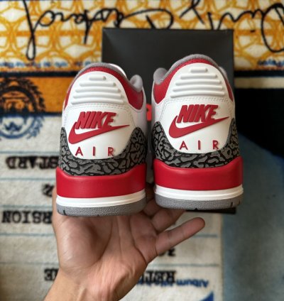 Jordan 3 Fire Red Retro 2022