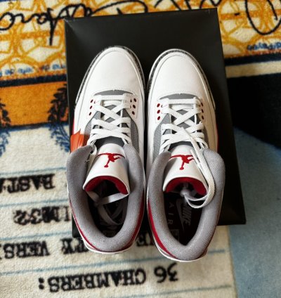 Jordan 3 Fire Red Retro 2022