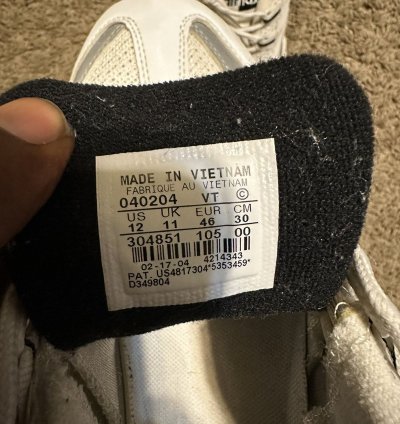 Vintage Nike Air Max 95 Concord 2004 Size 12