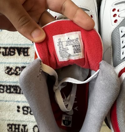 Jordan 3 Fire Red Retro 2022