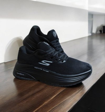 Skechers Go Walk Distance Walker Triple Black Sneakers