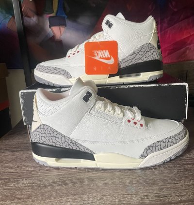 Jordan 3 Reimagined White Cement