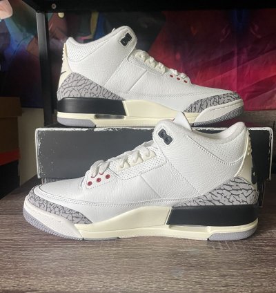 Jordan 3 Reimagined White Cement