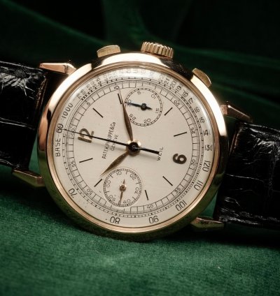 Patek Philippe Chronograph Ref 1579 Pink Gold Casa Weil Original 1945 Chronograph - Cal 13 Ch