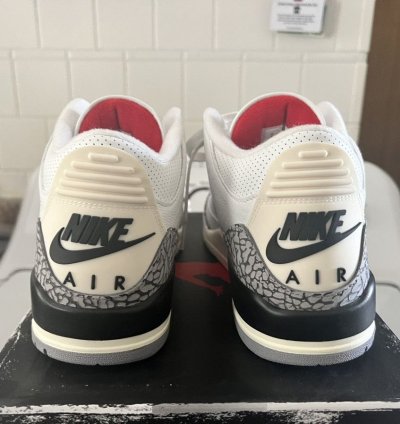 Jordan 3 Reimagined White Cement Sz10