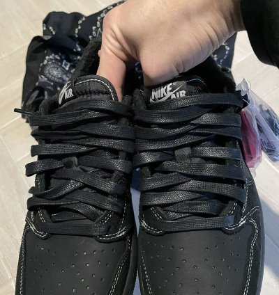 Air Jordan 1 Low Black Phantom